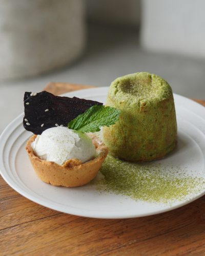 Green Lava Cake
